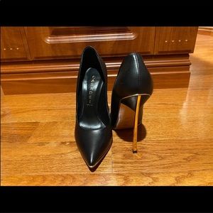 Casadei black shoes